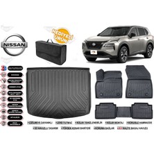 Ko Kaliteoto Nissan X-Trail E-Power 2025 Model Bagaj Havuzu+Paspas Seti Profesyonel Serisi Hediyeli