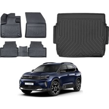 Ko Kaliteoto Citroen C5 Aircross 2024 Model Üst Bagaj Havuzu Paspas Takımı Maxi Eva Serisi