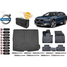 Ko Kaliteoto Volvo V90 2019 Model Bagaj Havuzu+Paspas Seti Profesyonel Serisi Hediyeli
