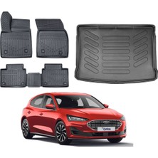 Ko Kaliteoto Ford Focus 5 Hatchback 2019 Model Tamir Kitli Bagaj Havuzu Paspas Takımı Maxi Eva Serisi