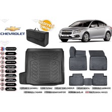Ko Kaliteoto Chevrolet Cruze Sedan 2015 Model Sol Kulak Bagaj Havuzu+Paspas Seti Profesyonel Serisi Hediyeli