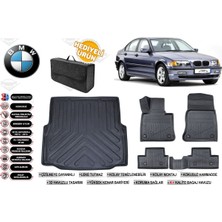 Ko Kaliteoto Bmw 3 Serisi E46 2006 Model Bagaj Havuzu+Paspas Seti Profesyonel Serisi Hediyeli
