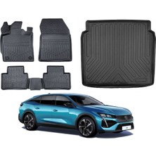 Ko Kaliteoto Peugeot 408 2023 Model Bagaj Havuzu Paspas Takımı Maxi Eva Serisi