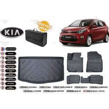 Ko Kaliteoto Kia Picanto 2015 Model Bagaj Havuzu+Paspas Seti Profesyonel Serisi Hediyeli