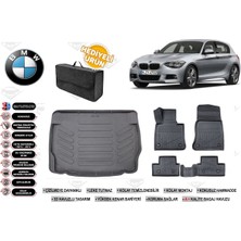Ko Kaliteoto Bmw 1 Serisi F20 2012 Model Bagaj Havuzu+Paspas Seti Profesyonel Serisi Hediyeli