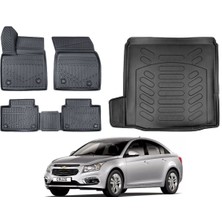 Ko Kaliteoto Chevrolet Cruze Sedan 2010 Model Sol Kulak Bagaj Havuzu Paspas Takımı Maxi Eva Serisi