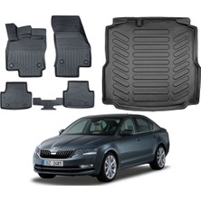 Ko Kaliteoto Skoda Octavia 2019 Model Bagaj Havuzu Paspas Takımı Maxi Eva Serisi