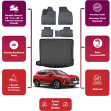 Ko Kaliteoto Mg Hs 2024 Model Bagaj Havuzu+4d Araca Özel Havuzlu Paspas Takımıı Maxii