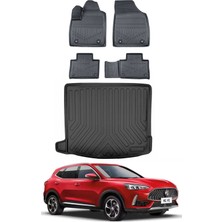 Ko Kaliteoto Mg Hs Benzinli 2023 Model Bagaj Havuzu Araca Özel Siyah Paspas Takımı