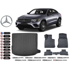 Mercedes Glc Coupe 2019 Model Bagaj Havuzu Araca Özel Siyah Ekstra Havuzlu Paspas Takımı
