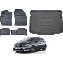 Toyota Auris 2019 Model Bagaj Havuzu Paspas Takımı Maxi Eva Serisi