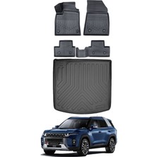 Ssangyong Torres Evx 2025 Model Bagaj Havuzu Araca Özel Siyah Paspas Takımı