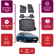 Seat Leon 2024 Model Bagaj Havuzu+4d Araca Özel Havuzlu Paspas Takımıı Maxii