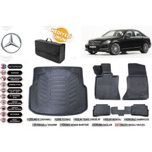 Mercedes C Serisi W204 2007 Model Plastik Bagaj Havuzu+Paspas Seti Profesyonel Serisi Hediyeli
