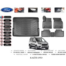 Ford Courier 2021 Model 3D Bagaj Havuzu+4d Havuzlu Paspas Setii