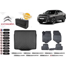 Citroen C4X 2024 Model Bagaj Havuzu+Paspas Seti Profesyonel Serisi Hediyeli
