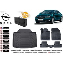 Opel Insıgnıa 2012 Model Bagaj Havuzu+Paspas Seti Profesyonel Serisi Hediyeli