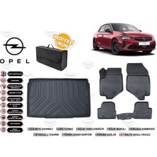 Opel Corsa F 2021 Model Bagaj Havuzu+Paspas Seti Profesyonel Serisi Hediyeli