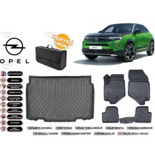 Opel Mokka 2022 Model Alt Bagaj Havuzu+Paspas Seti Profesyonel Serisi Hediyeli