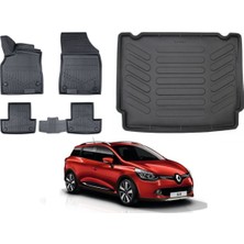 Renault Clio 4 Stw 2017 Model Bagaj Havuzu Paspas Takımı Maxi Eva Serisi