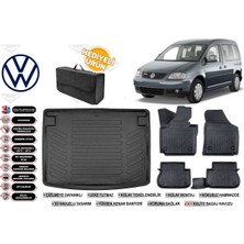 Volkswagen Caddy 2004 Model Bagaj Havuzu+Paspas Seti Profesyonel Serisi Hediyeli