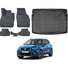 Seat Arona 2022 Model Üst Bagaj Havuzu Paspas Takımı Maxi Eva Serisi