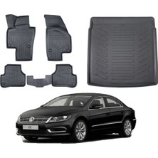 Volkswagen Passat cc 2014 Model Bagaj Havuzu Paspas Takımı Maxi Eva Serisi