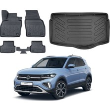 Volkswagen T-Cross 2021 Model Alt Bagaj Havuzu Paspas Takımı Maxi Eva Serisi