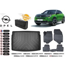 Opel Mokka Elektirikli 2023 Model Üst Bagaj Havuzu+Paspas Seti Profesyonel Serisi Hediyeli