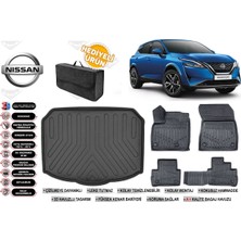 Nissan Qashqai 2023 Model Alt Bagaj Havuzu+Paspas Seti Profesyonel Serisi Hediyeli