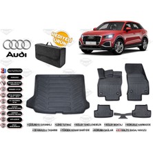 Audi Q2 2021 Model Bagaj Havuzu+Paspas Seti Profesyonel Serisi Hediyeli