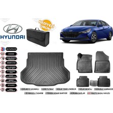 Hyundai Elantra 2021 Model Bagaj Havuzu+Paspas Seti Profesyonel Serisi Hediyeli