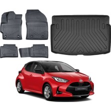 Toyota Yaris 2023 Model Bagaj Havuzu Paspas Takımı Maxi Eva Serisi