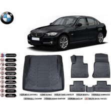 Bmw 3 Serisi E90 2007 Model Bagaj Havuzu Araca Özel Siyah Kokusuz Havuzlu Paspas Takımı
