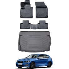 Bmw 1 Serisi F20 2013 Model Bagaj Havuzu Araca Özel Siyah Paspas Takımı