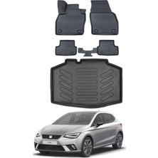 Seat Ibıza 2019 Model Bagaj Havuzu Araca Özel Siyah Paspas Takımı