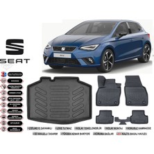 Seat Ibıza 2020 Model Bagaj Havuzu Araca Özel Siyah Ekstra Havuzlu Paspas Takımı