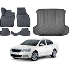 Skoda Octavia 2004 Model 3D Bagaj Havuzu+Paspas Takımı