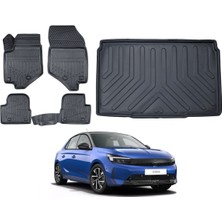 Opel Corsa F Elektirikli 2021 Model Bagaj Havuzu Paspas Takımı Maxi Eva Serisi