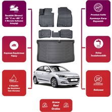 Hyundai I20 2019 Model Bagaj Havuzu+4d Araca Özel Havuzlu Paspas Takımıı Maxii