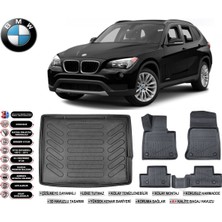Bmw X1 2009 Model Bagaj Havuzu Araca Özel Siyah Kokusuz Havuzlu Paspas Takımı