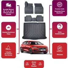 Focus Hatchback 2011 Model Bagaj Havuzu+4d Araca Özel Havuzlu Paspas Takımıı Maxii