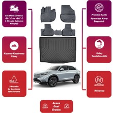 Honda Hrv 2025 Model Bagaj Havuzu+4d Araca Özel Havuzlu Paspas Takımıı Maxii