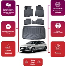 Hyundai I20 2024 Model Bagaj Havuzu+4d Araca Özel Havuzlu Paspas Takımıı Maxii