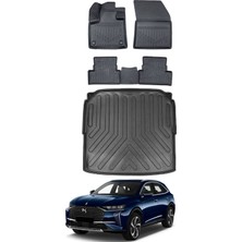 Ds7 Crossback 2019 Model Bagaj Havuzu Araca Özel Siyah Paspas Takımı