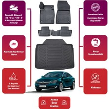 Opel Insıgnıa 2010 Model Bagaj Havuzu+4d Araca Özel Havuzlu Paspas Takımıı Maxii