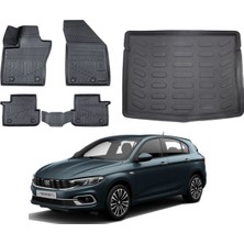 Fiat Egea Hatchback 2019 Model Stepneli Bagaj Havuzu Paspas Takımı Maxi Eva Serisi