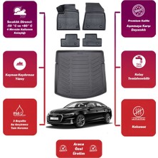 Audi A5 2022 Model Bagaj Havuzu+4d Araca Özel Havuzlu Paspas Takımıı Maxii