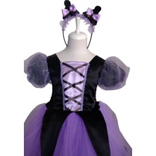 Kuromi  Kostüm ,cadı Kostümü , Kız Çocuk Halloween, Balo Elbisesi