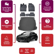Toyota Chr 2025 Model Bagaj Havuzu+4d Araca Özel Havuzlu Paspas Takımıı Maxii